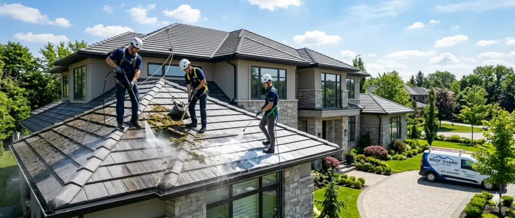 roof cleaning