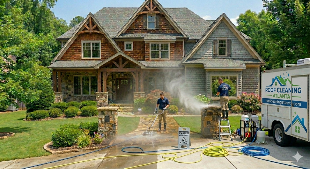 roof cleaning