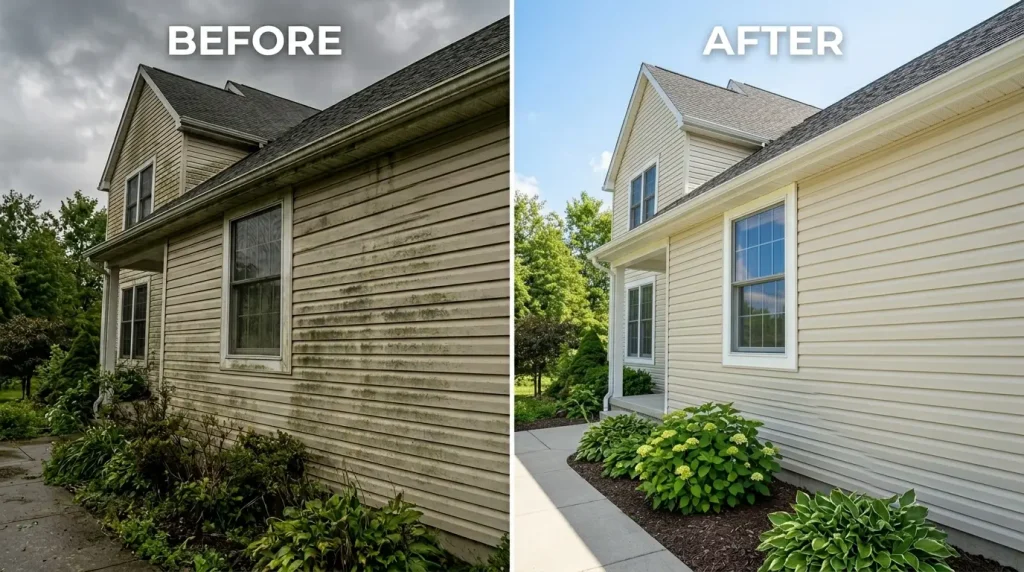 siding cleaning