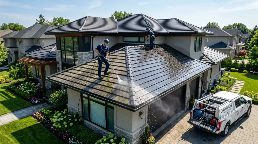 roof cleaning