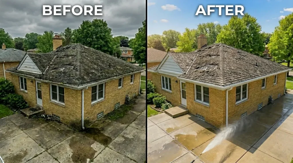 siding cleaning